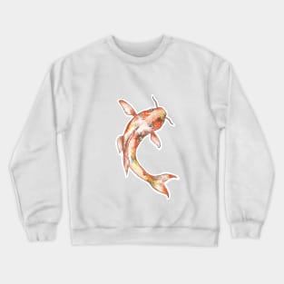 Watercolor koi fish Crewneck Sweatshirt